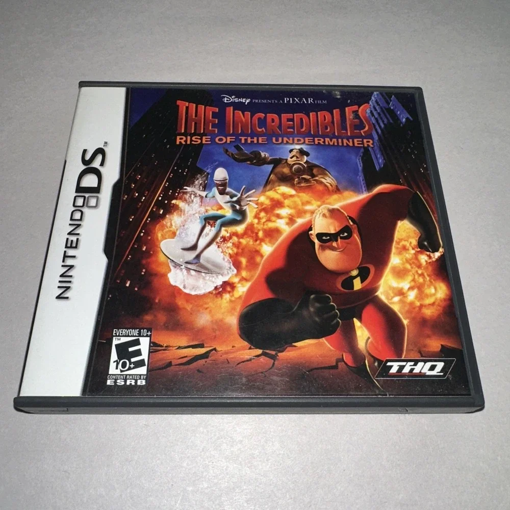 The Incredibles: Rise of the Underminer (Nintendo DS 2004) CIB Complete